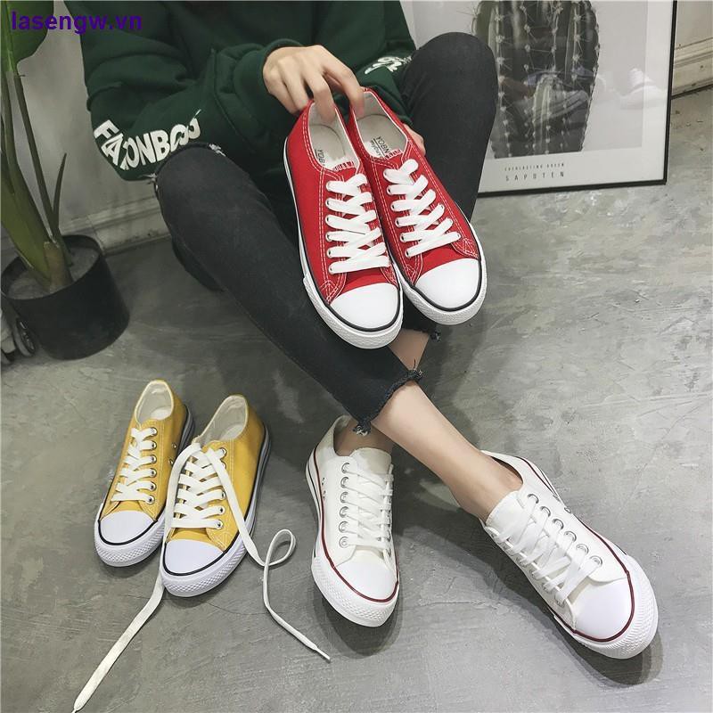 Giày Thể Thao Vải canvas Màu Đen Phong Cách Harajuku Hàn Quốc Thời Trang Mùa Hè 2021 Cho Nữ