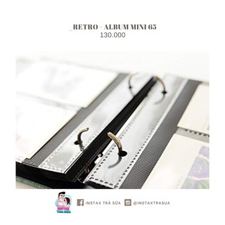 ALBUM INSTAX MINI - RETRO - 65 ẢNH (6x9cm)