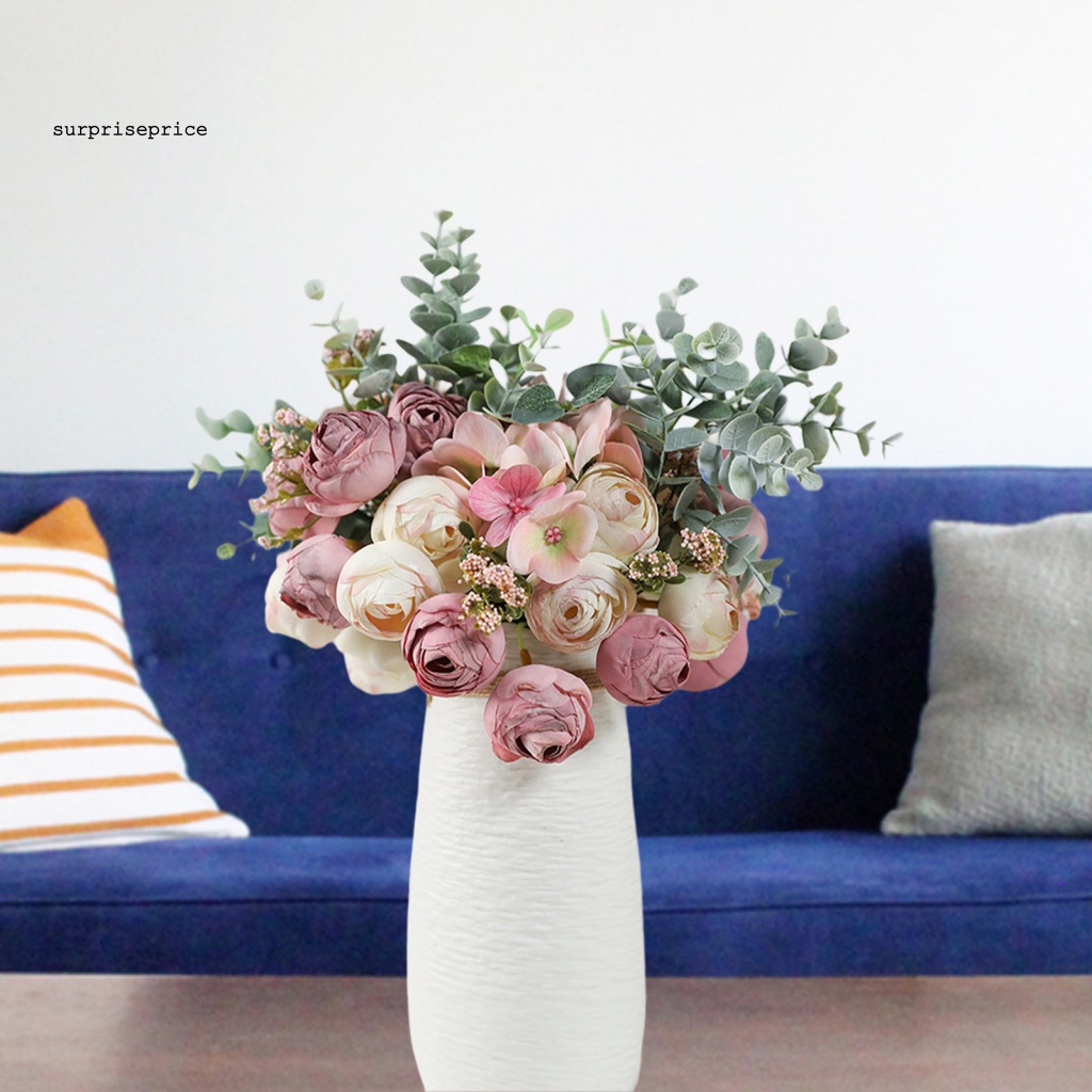 Hoa Hồng Nhân Tạo Thân Dài Dùng Trang Trí Nhà Cửa