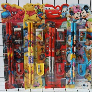 Bộ dụng cụ học tập 5 món