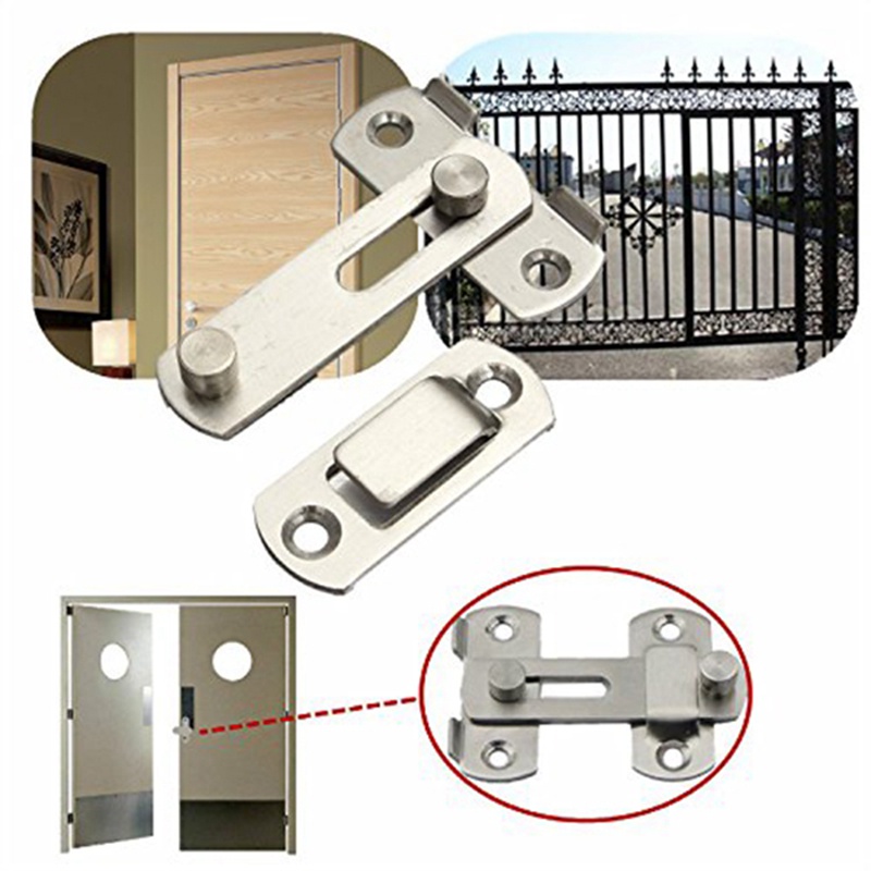 Bộ 2 bản lề cửa an toàn 20x50x70mm bằng thép không gỉ