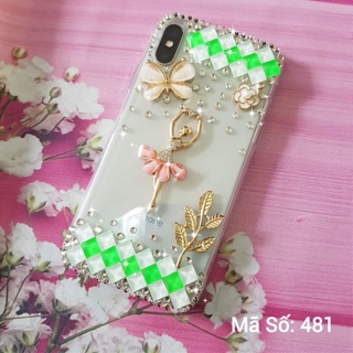 [ỐP DẺO HANDMADE] đính đá MA: 481 (ib dòng đt)