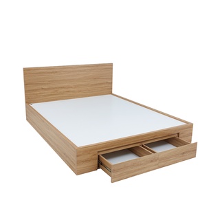 [Freeship HCM] Giường Ngủ Gỗ MDF Nội Thất Hoàng Lê