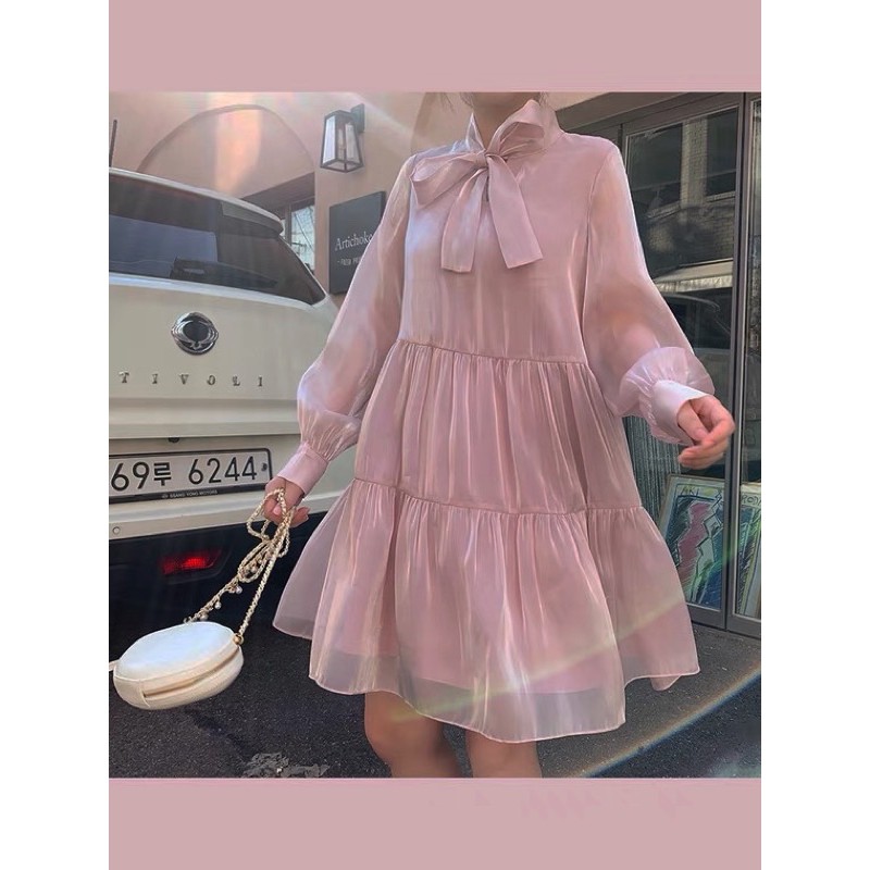 Váy babydoll Ullzang xếp tầng / Mina’s house. / redcard464 | BigBuy360 - bigbuy360.vn