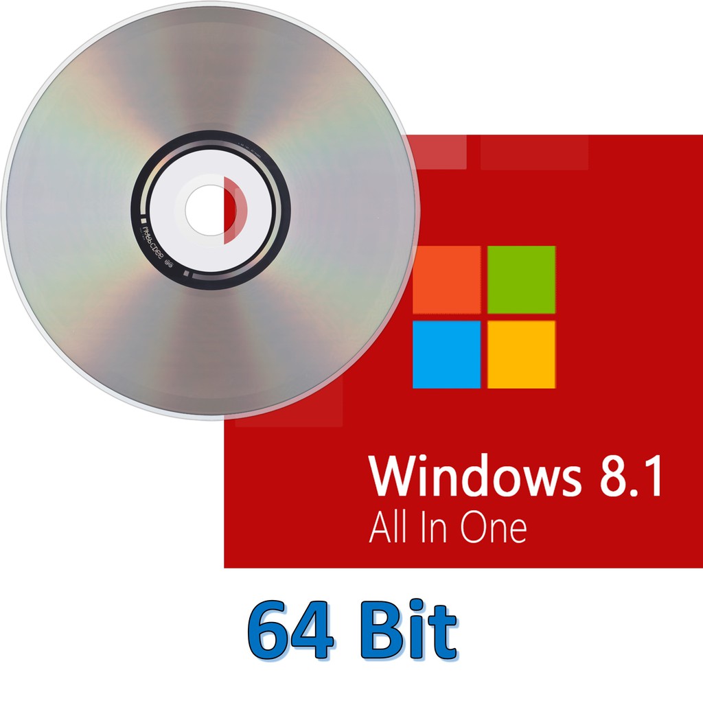 Đĩa Dvd Bootable Windows 8.1 Aio 64 Bit / All In One Enterprise Pro