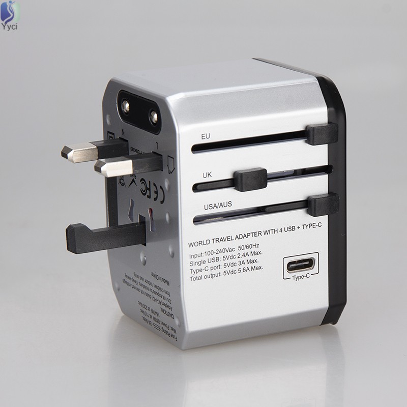 Ổ Cắm Sạc Chia 4 Cổng Usb