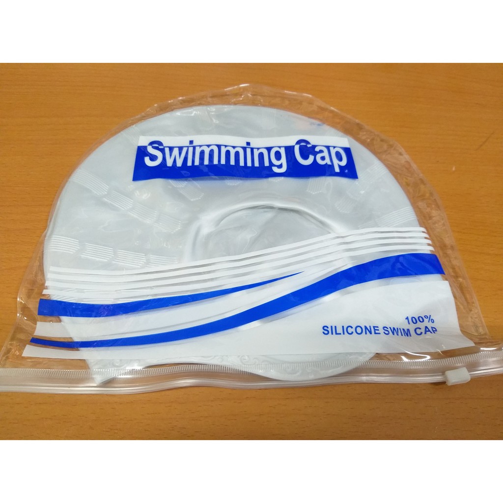 Mũ bơi swimming cap có bịt tai cỡ đại bằng silicone cao cấp co giãn và chống nước cực tốt