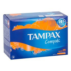 Hàng từ Anh  Băng Vệ Sinh Tampon Tampax Compak - Dạng Que - Nhỏ Gọn - Thấm hút cực tốt tích hợp đi bơi - du lịch