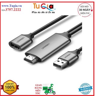 Cáp Chuyển Đổi USB (Micro, Lightning, TypeC) Sang HDMI UGREEN 50291 ( Dài 1.5m) Hàng