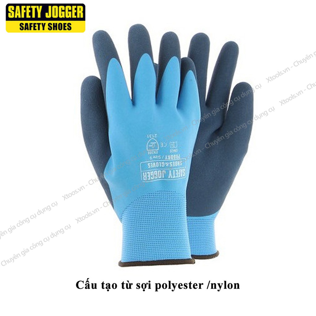 Găng tay bảo hộ chống nước Jogger Prodry tiêu chuẩn EN 388: 2016 siêu chống thấm, chịu lạnh - Găng tay lao động - XTOOLs