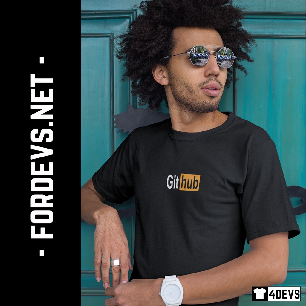 Áo thun nam Lập trình viên - GitHub