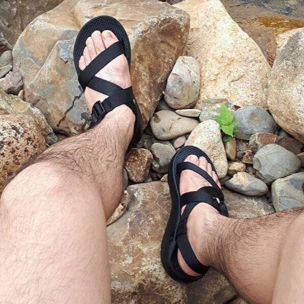 Dép sandal nam chaco GS610 đế thơm chống hôi chân bảo hành 12 tháng