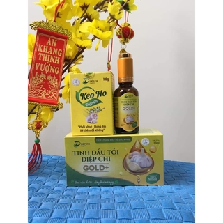 Tinh dầu tỏi , Tinh dầu tỏi Diệp Chi Gold tăng sức đề kháng an toàn cho trẻ  +tặng thìa silicon (+Quà khác)