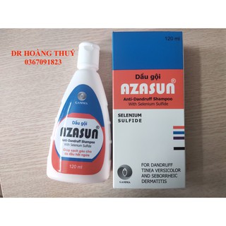 Dầu gội sạch gàu azasun 120ml