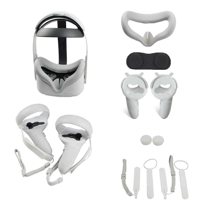 Vỏ Bọc Silicon Mềm Cho Kính Thực Tế Ảo Vr-Oculus Quest 2 | BigBuy360 - bigbuy360.vn