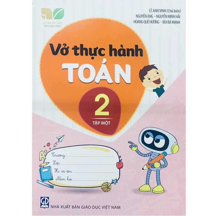 Sách - Vở thực hành Toán lớp 2 tập 1 (Kết nối tri thưc với cuộc sống)