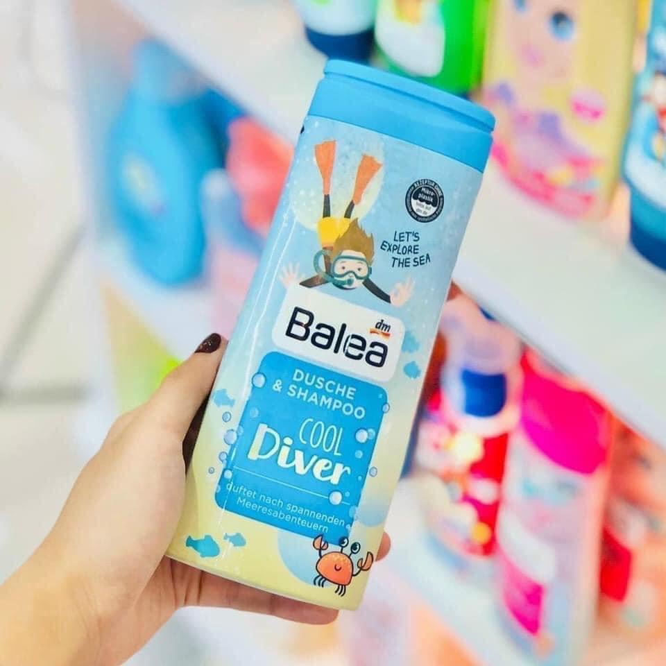 Dầu Tắm Và Gội Đức Balea Ocean Princess 2in1 cho bé