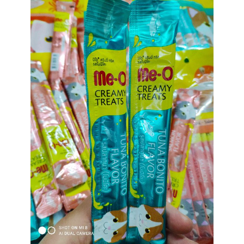 20 gói Súp thưởng cho mèo Me-O bịch 15g x 20 gói!!!