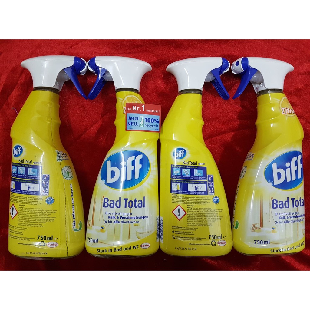 Dung dịch vệ sinh nhà tắm Biff Bad Total