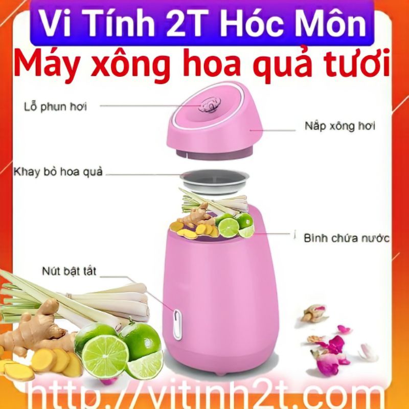 MÁY XÔNG DA MẶT HOA QUẢ TƯƠI TỰ ĐỘNG 2 IN 1 MAOER