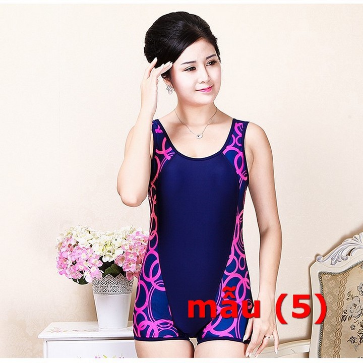 Đồ bơi một mảnh áo tắm kín đáo cho mẹ DB003 | BigBuy360 - bigbuy360.vn