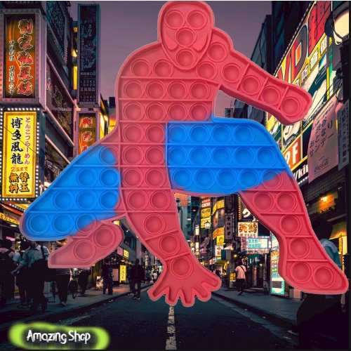 POP IT - IRON MAN, NGƯỜI NHỆN, anh hùng người xanh HULK phiên bản mới