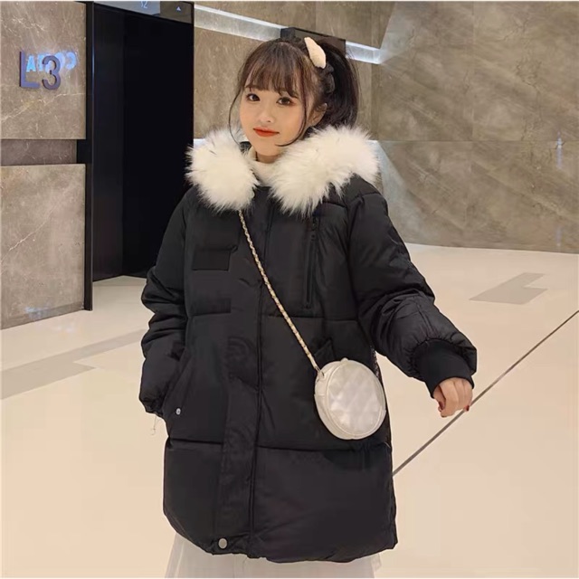 ÁO KHOÁC PHAO TRẦN BÔNG 3 LỚP SIÊU ẤM PHỐI KHOÁ SIÊU HOT, TJTCOI4