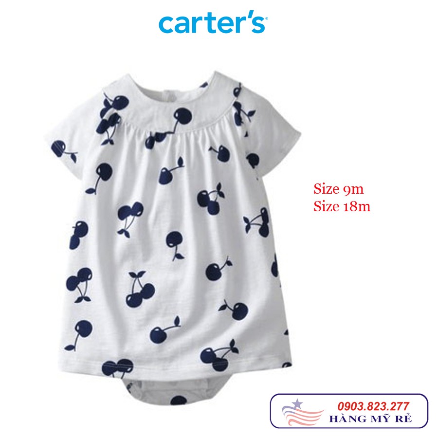 Body đầm Carter's cho bé gái (Hàng Mỹ xách tay)