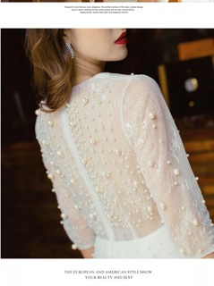 Đầm xoè phối ren đính hạt qccc