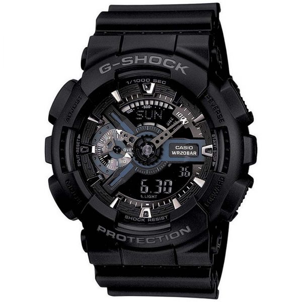 ĐỒNG HỒ THỂ THAO NAM G SHOCK GA 110 1B FULL ĐEN – CÁ TÍNH – MẠNH MẼ