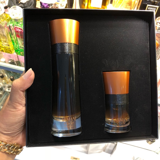 Set Nước Hoa Nam Giorgio Armani Code Profumo 140ml