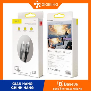 Cáp sạc nhanh baseus cafule series cable type-c pd3.1 gen1 60w 1m