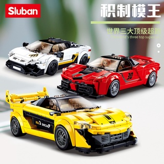 Bộ đồ chơi lắp ráp xe đua sluban b0955/ b0956/ b0957/ b1085