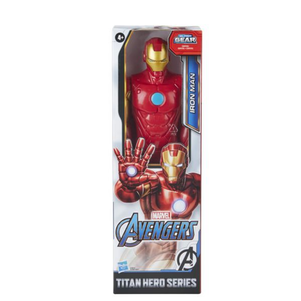 Đồ Chơi Mô hình Mattel siêu anh hùng Iron Man 30cm oai hùng AVENGERS E7873