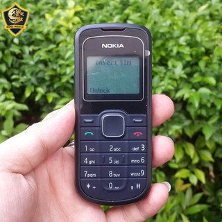 Điện Thoại Cổ nokia 1202 Chính Hãng Đầy Đủ Phụ Kiện tặng sim 3g 10 số