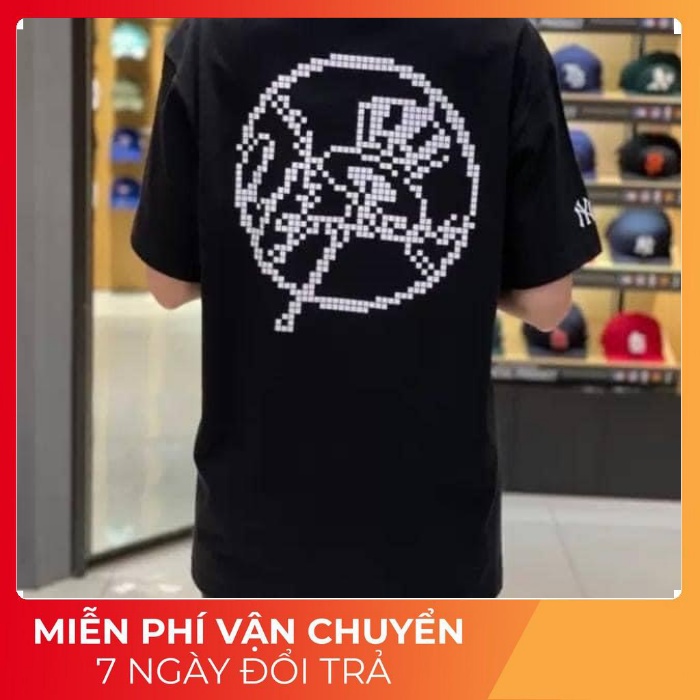 Áo thun New era AP LEAGUE 8BIT LOGO T 12 NEYYA Đen