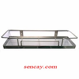 Kệ để gia vị - Kệ đa năng  kệ + Kể đồ nhà vệ sinh Inox 304 - Kệ 1 tầng