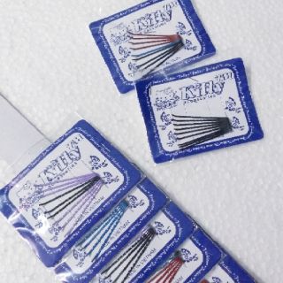 Vỉ kẹp tăm 8 cây 4cm (màu/đen)