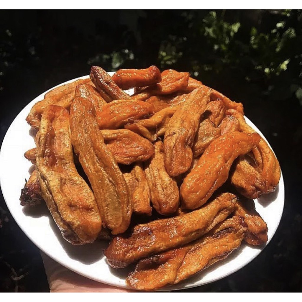 Chuối sấy dẻo nguyên quả thế giới ăn vặt mẹ ốc | BigBuy360 - bigbuy360.vn