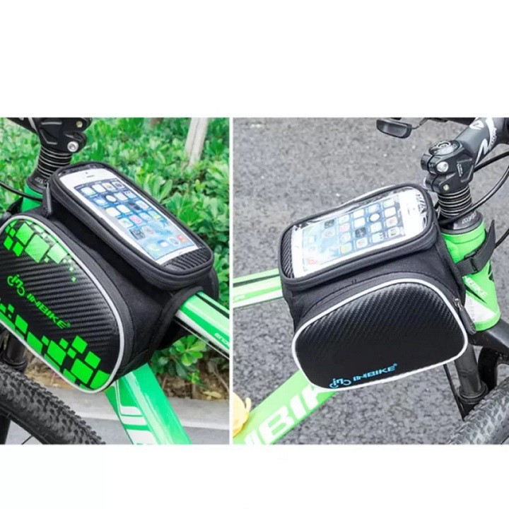 Túi treo sườn xe đạp chống nước cho điện thoại INBIKE - Túi bảo vệ điện thoại thể thao - Túi đựng điện thoại du lịch