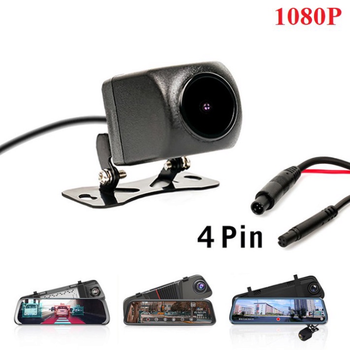 Camera lùi  dạng AHD, dùng cho camera hành trình AHD. Thương hiệu Phisung: 4 chân, jack 2.5mm, 1080P {CHÍNH HÃNG 100%}