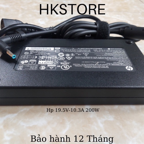 ✔️ Sạc Laptop Hp 19.5V-10.3A 200W HP ZBook 17 G3, HP ZBook 17 G4, ZBook 15 17 G2 8560w 8570w 8740w 8760w 8770w , Hp omen