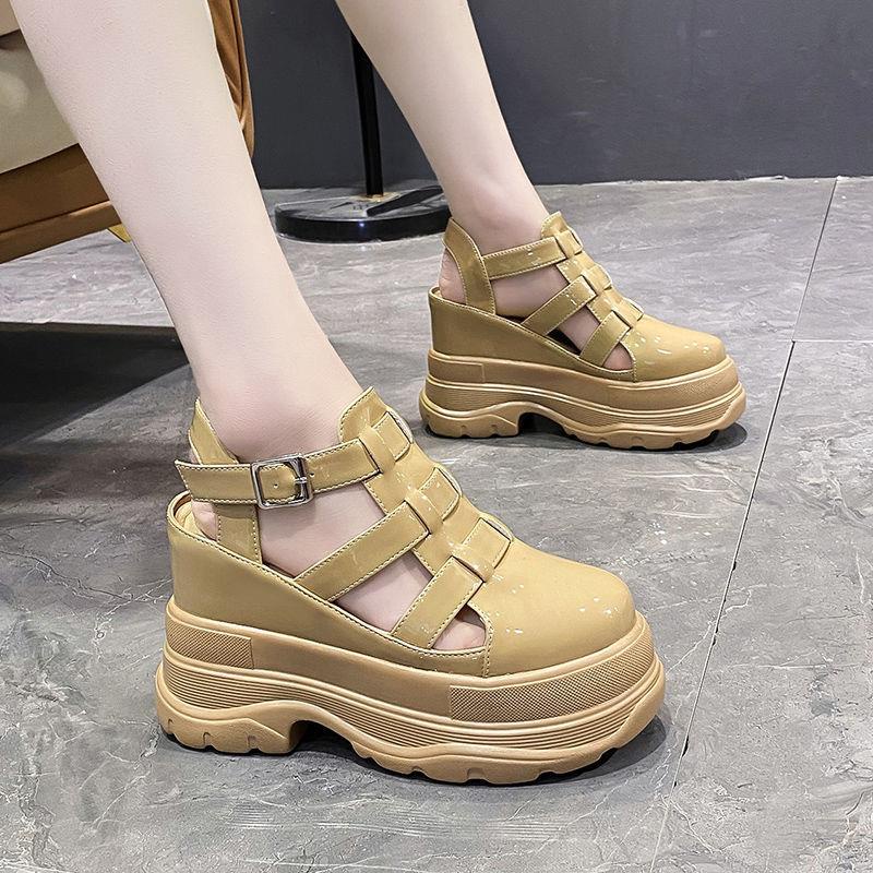 Xăng đan Đế Xuồng 11cm Thời Trang Mùa Hè Cho Nữ sanda