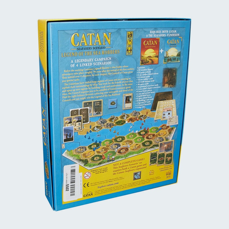 Catan: Legend of the Sea Robbers Bộ Trò Chơi Board Game Legend Of The Sea Robbers