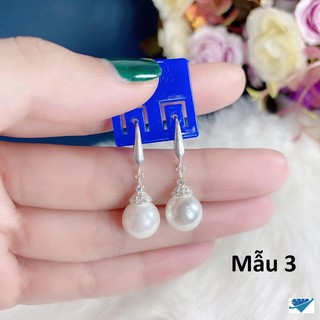 Bông tai bạc móc trai các mẫu MS65