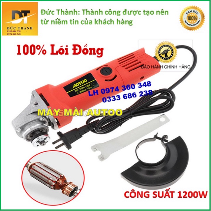 Siêu hot Máy mài góc 1200W Autoo. Siêu khỏe.