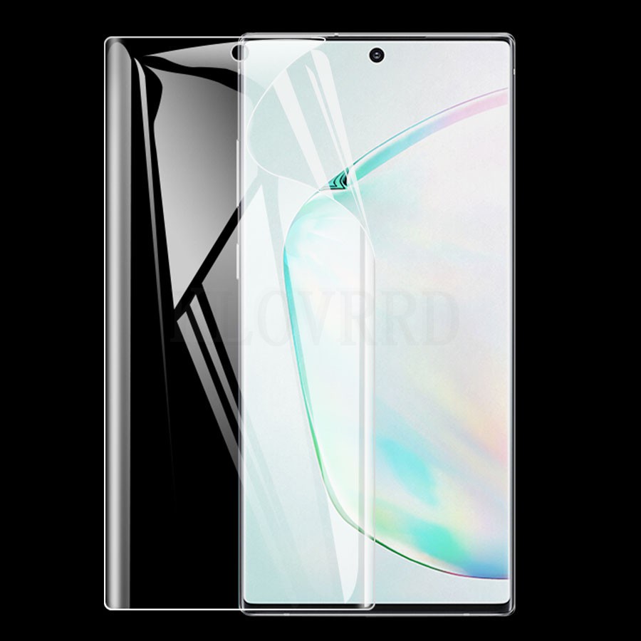 Dán Màn Hình Samsung Note 10, Note 10+ Bằng Cường Lực Dẻo Full Keo Tốt Nhất