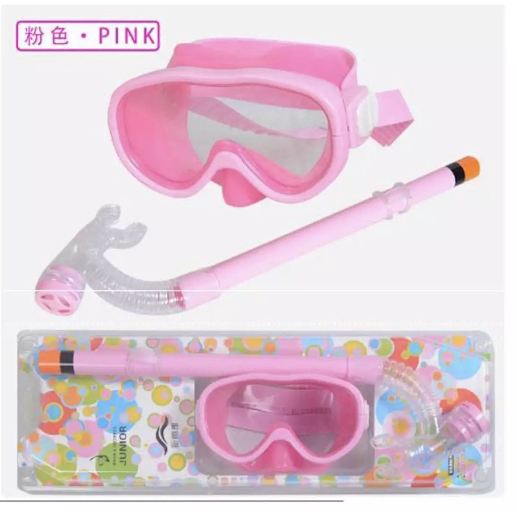 Bộ dụng cụ lặn biển trẻ em bao gồm kính lặn và ống thở MH: 9000000253