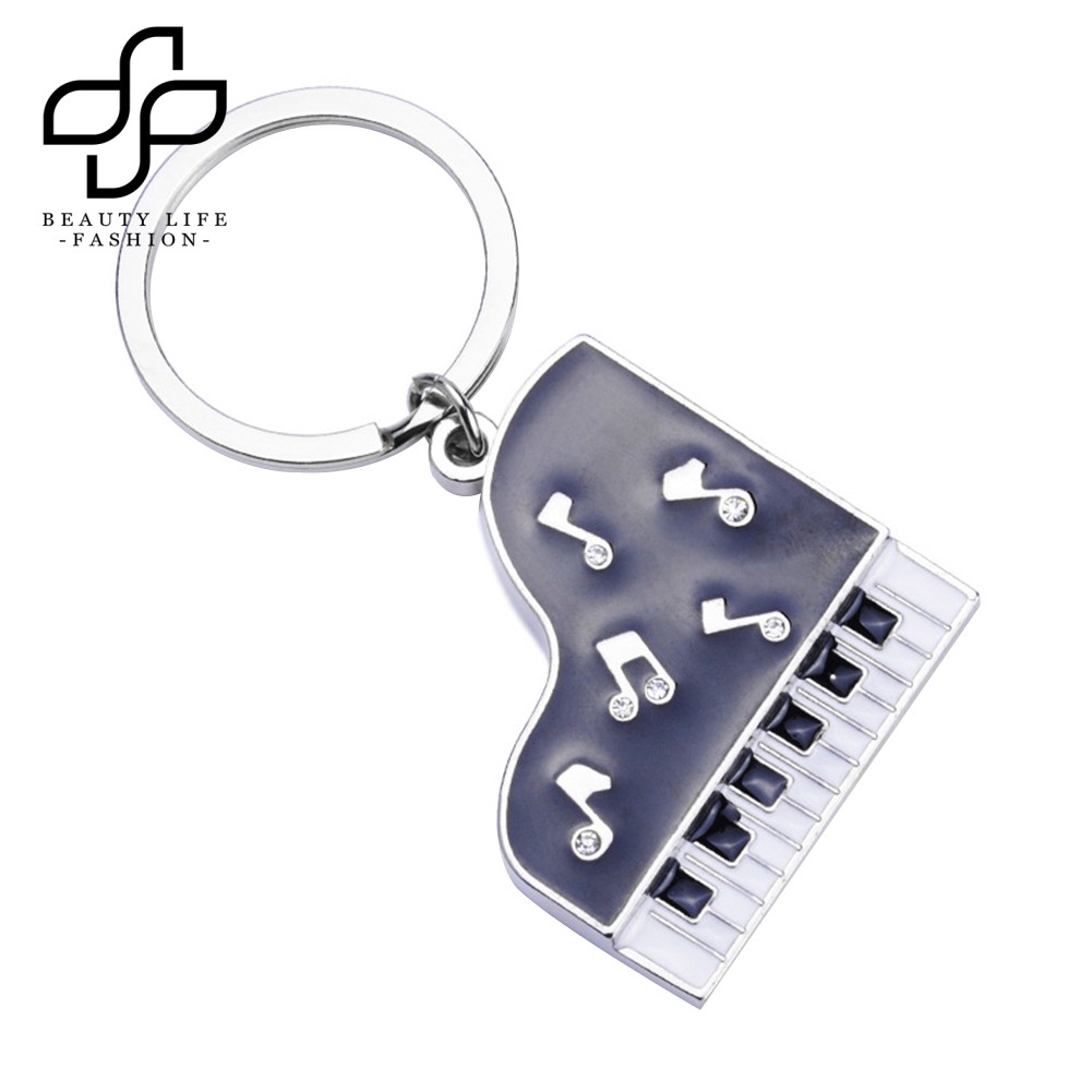 Móc khóa hình nốt nhạc dễ thương