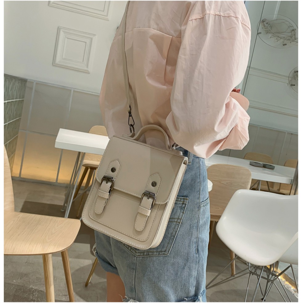 Balo kiêm túi xách, chất liệu da pu cao cấp, thiết kế độc đáo, mới lạ, và rất phong cách _ TU210